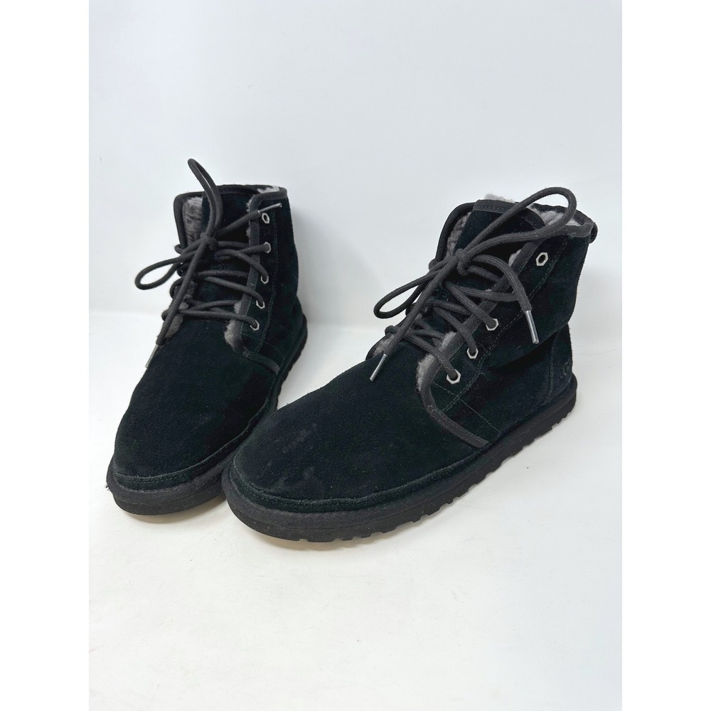 Ugg Mens Neumel Chukka Suede Boots Black 10